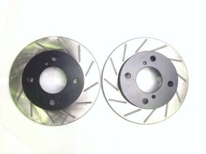  new goods processing Kei HN21S front disk rotor 1 2 ps slit 