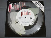 ULTRAVOX/I AM ALIVE/輸入盤/UK/7”EP/CLEAR VINYL/1992_画像3