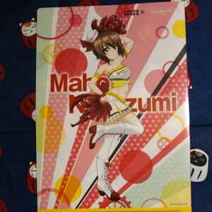 ガールズ＆パンツァー ガルパン COCO'S ココス 40th コラボ クリアファイル 西住まほ チアリーダー 状態Ｂ