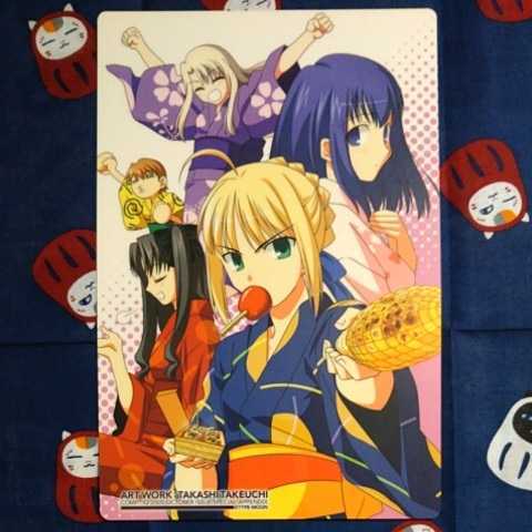Fate 下じき 状態C 下敷き ペンシルボード TYPE-MOON タイプムーン
