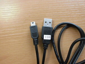USB A-ミニUSBケーブル　長さ約0.9m　5-64-116 中古品