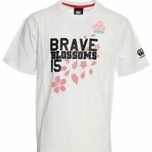 【新品！定価即決！】ラグビーワールドカップ 日本代表 WORLD CUP Tシャツ BRAVE BLOSSOMS カンタベリー 桜柄_画像1