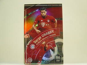 WCCF FOOTISTA 2020 EX セルジュ・ニャブリ　Serge Gnabry 1995　FC Bayern Munich 19-20　EX-R