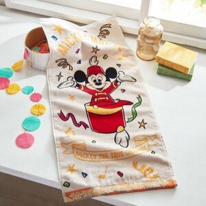 29.[ new goods ] Disney Mickey face towel * raw .90 anniversary commemoration * Anniversary 