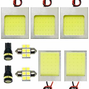  super . light Mitsubishi Delica D:5 Roadest CV series latter term T10 LED Wedge lamp aluminium frame attaching whole surface luminescence CO back panel room lamp 9 piece set 