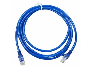 LAN ケーブル RJ45 ネット オス TO オス コネクター 延長 ケーブル 300CM#ブルー