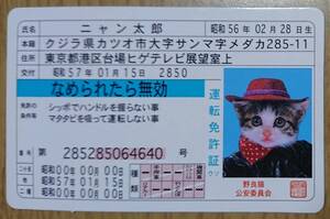 ヤフオク なめ猫 免許証の中古品 新品 未使用品一覧 ヤフオク なめ猫 免許証の中古品 新品 未使用品一覧