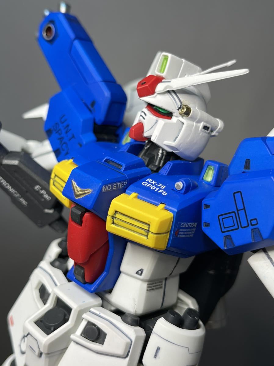 MG 1/100 RX-78-GP01-Fb Прототип Gundam № 1 Fullbahnian Zephyranthes (окрашенная готовая продукция/прокси-выставка), характер, Гандам, Готовый продукт