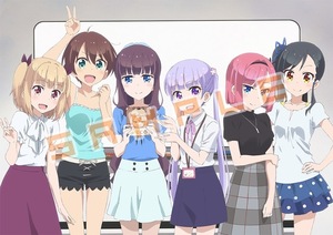 NEW GAME!! /ニューゲーム アニメイト全巻購入特典 マイクロファイバータオル