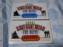 即決VHSビデオ THE ALFEE(アルフィー) KING'S NIGHT DREAM ビデオパンフレット2本セット_画像1