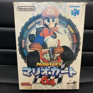 マリオカート64 NINTENDO64 ソフト 任天堂 ニンテンドー64 マリカーの画像1