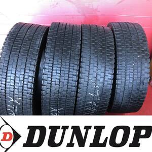 ダンロップ DUNLOP DECTES SP001 215/70R17.5 123/121J STUDLESS スタッドレスタイヤ　2018年製　4本セット　（F-24）