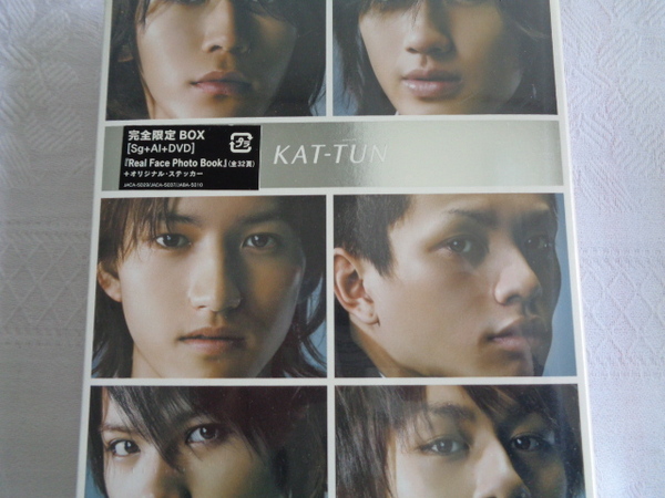 送料込　新品　初回限定盤　KAT-TUN 完全限定BOX Real Face/Best of KAT-TUN/Real Face Film