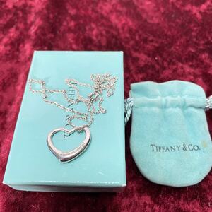 2 SV925 Tiffany ティファニー オープンハート ネックレス