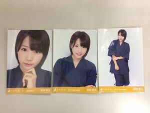 乃木坂46 能條愛未 生写真 2012.September 甚平 3種 3枚コンプ 匿名配送対応 K940