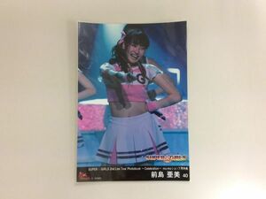 SUPER☆GiRLS 前島亜美 生写真 2nd Live Tour Photobook ~Celebration~ mu-mo ショップ用特典 匿名配送対応 K948