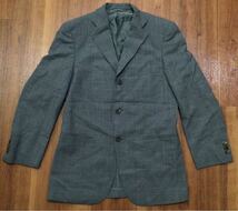 The Suits Company★スーツ テーラードジャケット★Fabric Made in Italy★3B ボタン グレー_画像1