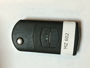 MZ 602 送料180円 マツダ 純正 キーレス スマートキー デミオ アクセラ プレマシー MPV 等ジャックナイフ 2B