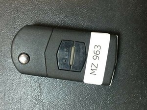 MZ 963送料180円 マツダ 純正 キーレス スマートキー デミオ アクセラ プレマシー MPV 等ジャックナイフ 2B