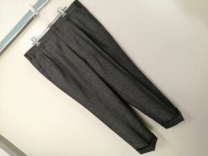 kkaa171 ■ 2タック パンツ ■ スラックス ボトムス ウール グレー 90 L