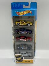 即決有★HW hotwheels ホットウィール 5パック CAR MEET カーミート ダットサン510 ブルーバード BMW 2002 コルベット カマロ★ミニカー_画像1