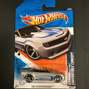 ★2011 Hot Wheels CAMARO CONVERTIBLE CONCEPT★