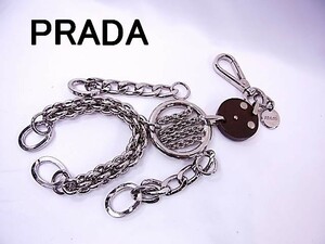 [ as good as new ] Prada PRADA robot charm key holder 