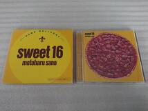 CD 佐野元春 sweet 16 MOTOHARU SANO 初回 限定_画像1