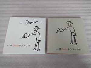 CD エルアール　L⇔R doubt 初回 限定 紙ジャケット