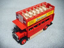 ■MATCHBOXマッチボックス『Y23 1922 AECOMINIBUS 赤 二階建てバスダイキャストミニカー』レアです。_画像1