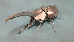 メタルキット：ヘルクレスオオカブト 昆虫 甲殻類 生物 動物 完成品 美品 011/オクパナ
