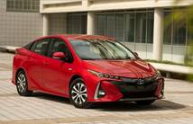 USトヨタ純正 17-TOYOTA PRIUS PRIME プリウス プライム リアバンパー プロテクター アップリケ USDM北米JDM ZVW50/ZVW51/ZVW52_画像3