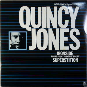 ◆QUINCY JONES / IRONSIDE/SUPERSTITION (JPN 12/45rpm) -Phil Ramone
