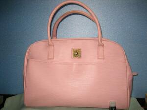  cheap 500 jpy ~*.bonne Chance* beautiful goods! Boston back leather (*V*)ii!! pink (pink)*