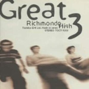 名盤 GREAT3 Richmondo High　帯付き　美しいメロディに対する徹底した快楽主義に貫かれた作品　light mellow 和モノ 掲載盤