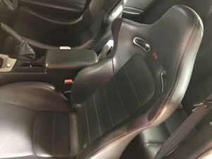 【美品 超希少 絶版品】R34 GT-R Mスペック M-spec Genuine レザー Seat BNR34 BCNR33 BNR32 ニスモ nismoRecaroRECARO GenuineSeat 革 皮