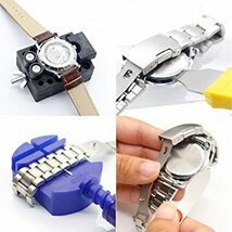 図に示す shiyi 147点 腕時計修理工具セット, 電池交換 ベルト サイズ調整 収納ケース付き_画像7