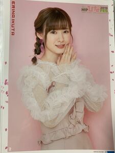 即決 生田 衣梨奈 2 2019 ひなフェス ピンポス ピンナップ ポスター 送料140