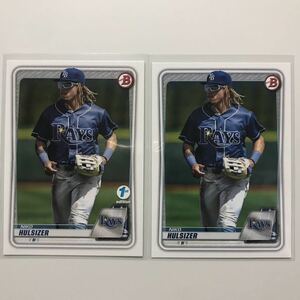 [Niko Hulsizer] Base(BD-1)[Topps 2020 Bowman Draft 1st](Tampa Bay Rays TB)