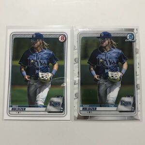 [Niko Hulsizer] Chrome Base(BD-1)[Topps 2020 Bowman Draft](Tampa Bay Rays(TB))