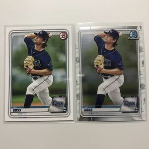 [JJ Goss] Chrome Base(BD-40)[Topps 2020 Bowman Draft](Tampa Bay Rays(TB))