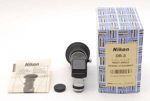 Nikon DR-3 アングルファインダー 概ねキレイです。キャップ、説明書、箱付きです。