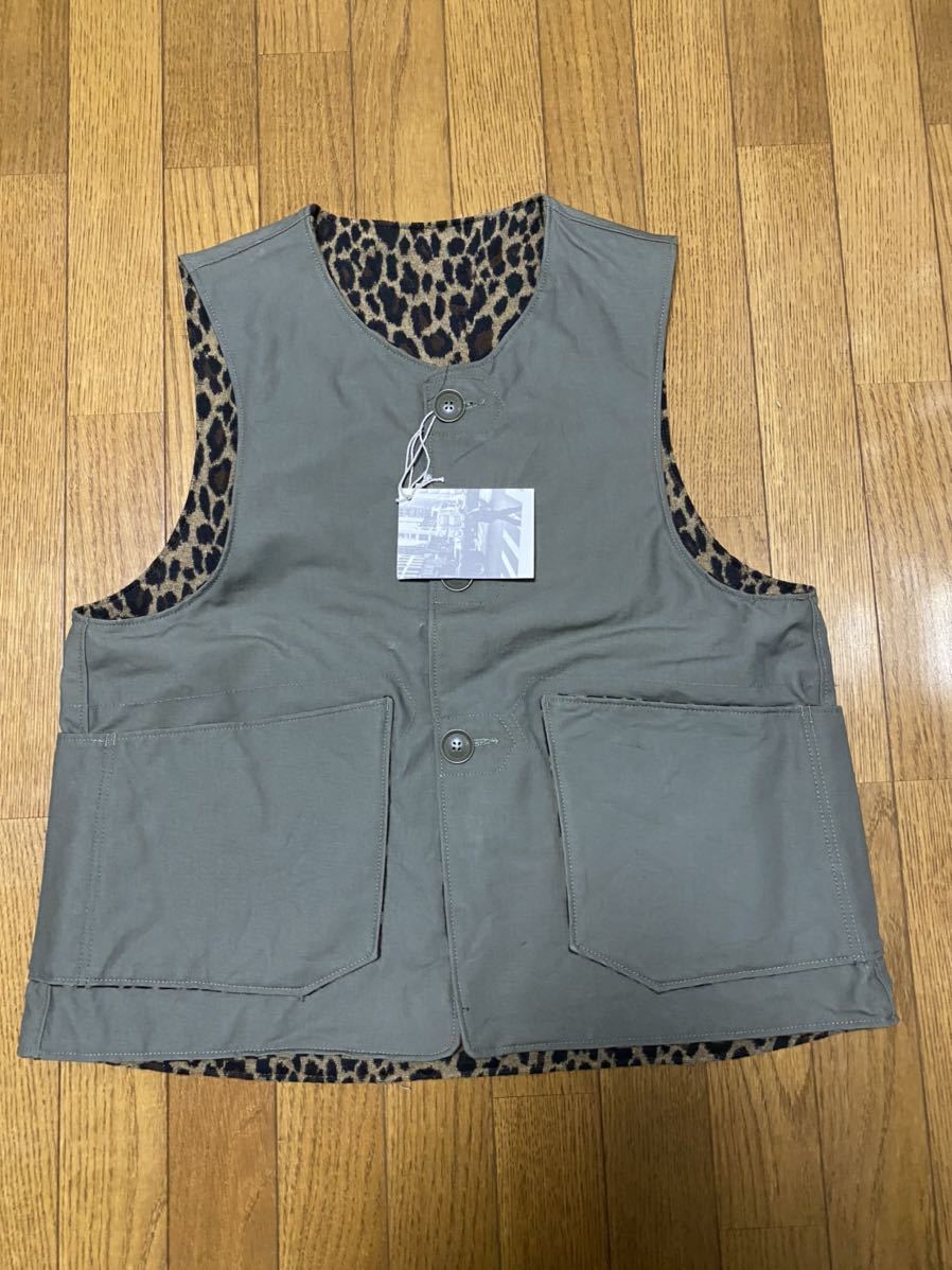 桜の花びら(厚みあり) 【美品】ENGINEERED GARMENTS Over Vest ダブル