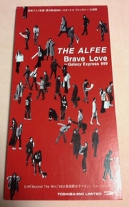 8cmCD THE ALFEE 銀河鉄道999 エターナルファンタジー 「Brave Love」 赤盤