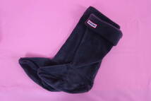 HUNTER 【WELLY SOCKS　】　ブーツソックス グレー　　\4400　 M 新品未使用品_画像4