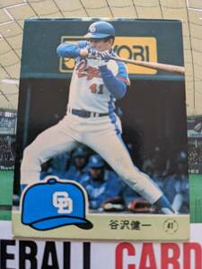 1984年 カルビー プロ野球カード 中日 谷沢健一 No.266