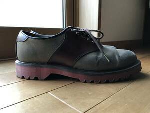 [ редкий ]Dr.Martens Dr. Martens туфли с цветными союзками UK6 25cm|3 отверстие масло do хлопок 