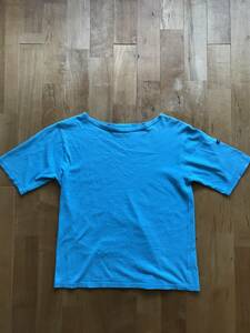 [ rare size T0]SAINT JAMES St. James PIRIACpi rear k solid short sleeves cut and sewn T-shirt size T0(XXS)