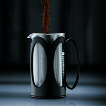 ブラック 500ml BODUM ボダム KENYA ケニヤ フレンチプレス コーヒーメーカー 500ml ブラック 【正規品】_画像4