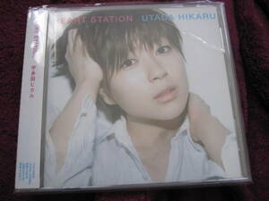 帯付美品CD　宇多田ヒカル-HEART STATION